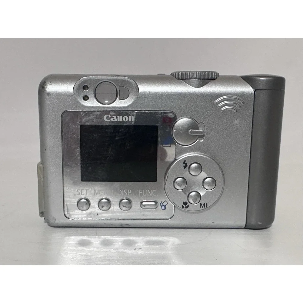 Canon PowerShot A70 3.2MP Compact Point & Shoot Digital Camera Silver Untested